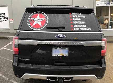 Vehicle Graphics - Vehicle Lettering